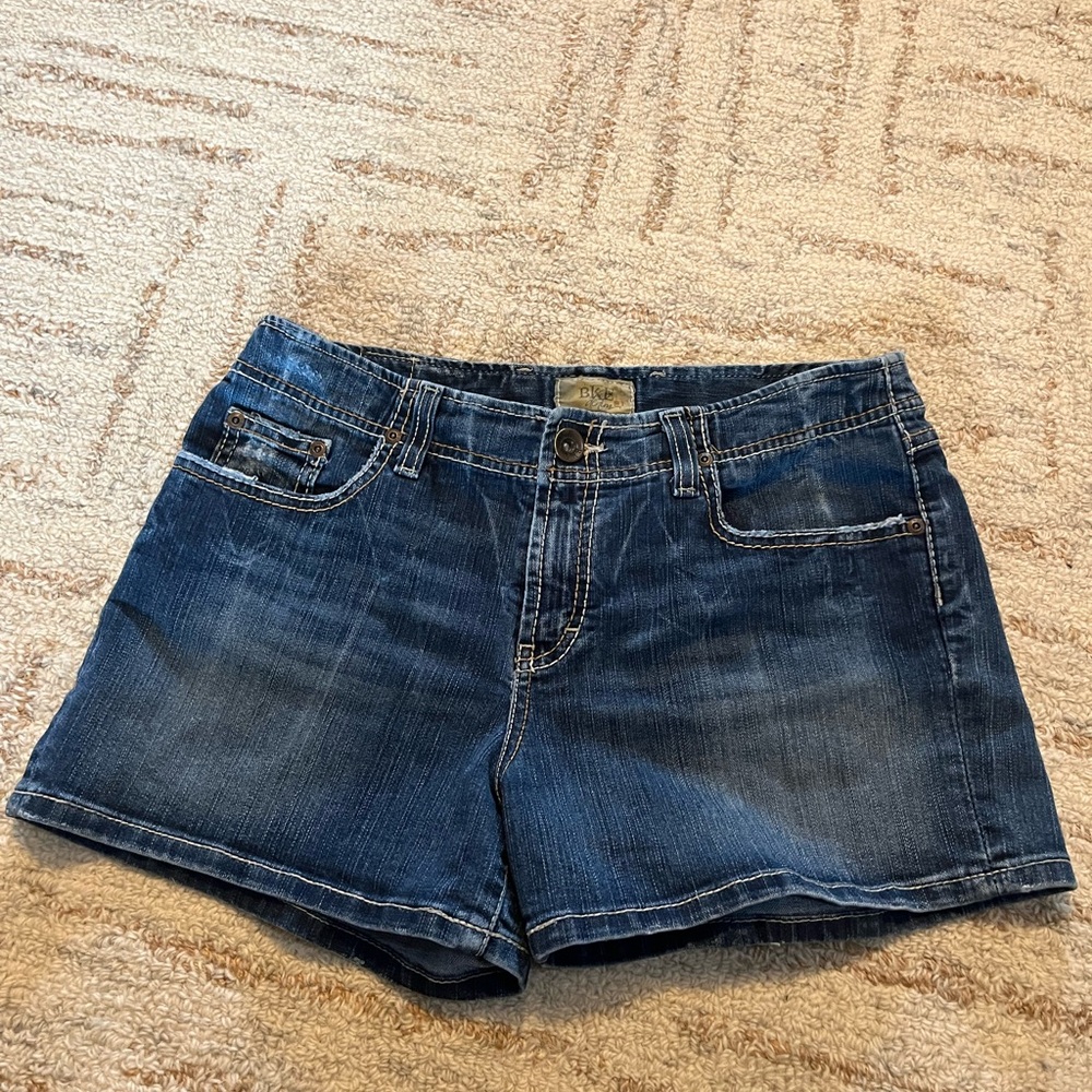BKE Dark Blue Jean Shorts for Women